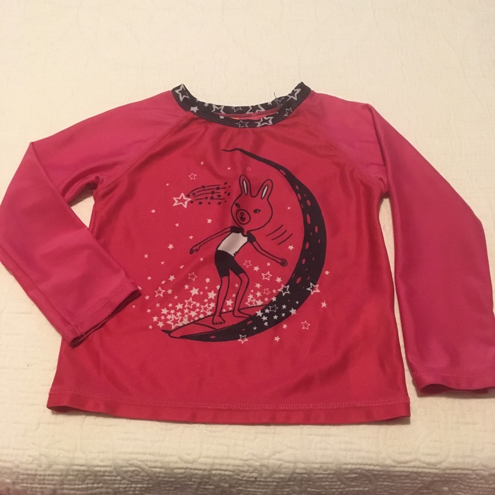18-24m (6/$20) Long-Sleeved Rashguard Swim Top by Joe Fresh